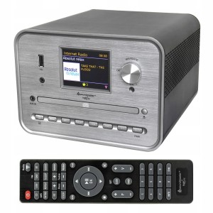 Radio internetowe DAB+ tuner FM WiFi Bluetooth MP3 USB wieża odtwarzacz CD