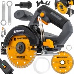 PRZECINARKA TARCZOWA DO PŁYTEK GRESU GLAZURY KAMIENIA NA WODĘ 1400W 125MM