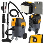 Odkurzacz przemysłowy BEZWORKOWY 1600W zbiornik 30L GNIAZDO 230V Filtr HEPA