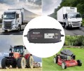 Prostownik AUTOMATYCZNY ładowarka akumulatorów 12V 24V 12 trybów 26 A
