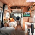 Telewizor 12V smart tv LED 24 THOMSON WiFi BT Google HDR DVBT2 do kampera