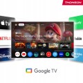 Telewizor 12V smart tv LED 24 THOMSON WiFi BT Google HDR DVBT2 do kampera