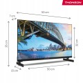 Telewizor 12V smart tv LED 24 THOMSON WiFi BT Google HDR DVBT2 do kampera