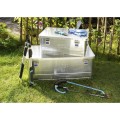 Skrzynia transportowa aluminiowa narzędziowa uniwersalna 56 x 37 x 24.5 cm