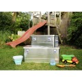 Skrzynia transportowa aluminiowa narzędziowa uniwersalna 56 x 37 x 24.5 cm
