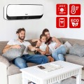 Kurtyna powietrzna ceramiczna TAIA 2kW grzejnik wentylator WiFi LED pilot