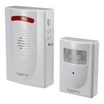 Sygnalizator wejścia do sklepu domu alarm czujnik ruchu z odbiornikiem