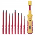 Zestaw wkrętaków śrubokrętów VDE z izolacją dynamometrycznych 0.5 - 3 nm