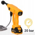 Myjka ciśnieniowa akumulatorowa 20 bar do auta 21V 4Ah przenośna