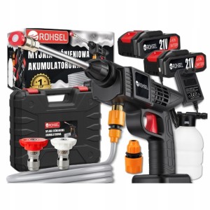 Myjka ciśnieniowa akumulatorowa 38 bar 800W bezprzewodowa