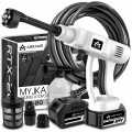 Myjka ciśnieniowa akumulatorowa 60bar 2 X AKU 4AH 21V multi dysza zestaw