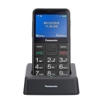 Telefon dla Seniora Panasonic funkcja SOS stacja dokująca latarka