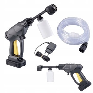 Myjka ciśnieniowa akumulatorowa do auta kostki okien przenośna 20V 24bar