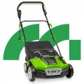 Aerator wertykulator elektryczny do trawy 38 cm kosz 45L + 120L mocny 2600W