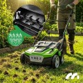 Aerator wertykulator elektryczny do trawy 38 cm kosz 45L + 120L mocny 2600W