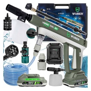 Akumulatorowa myjka ciśnieniowa ogrodowa bezprzewodowa 1 akumulator zestaw