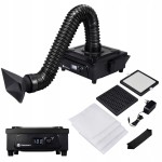 Odsysacz oparów lutowniczych 15W elastyczny wąż odciągowy filtr odciąg