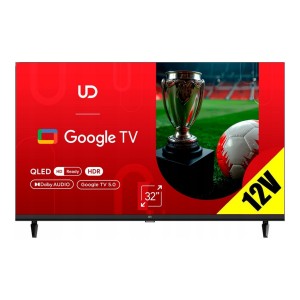 Telewizor QLED UD 32" HD Smart TV HDR Google TV WiFi BT Dolby Audio 12V