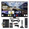 Telewizor do KAMPERA SMART TV 32' FHD ODTWARZACZ DVD WiFi APLIKACJE 24V 12V
