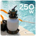 Pompa piaskowa do basenu filtrująca 7900 l/h timer lcd 250W IPX5 manometr