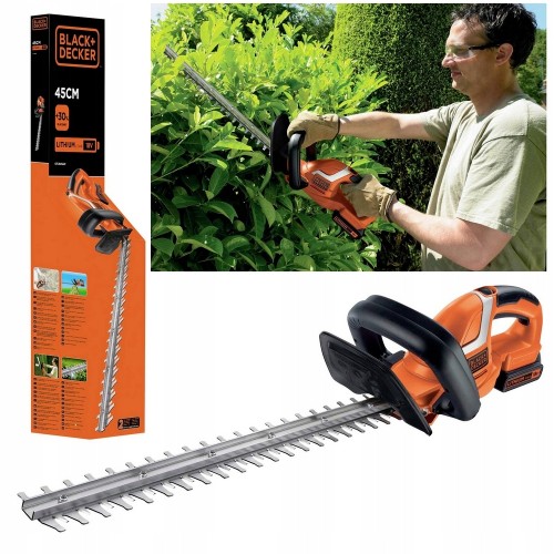 Nożyce do żywopłotu akumulatorowe bezprzewodowe 18V 2Ah długość cięcia 45cm