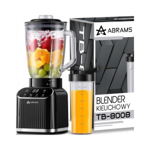 Blender kielichowy szklany 1.5L bidon 600ml do smothie koktajli 1200W