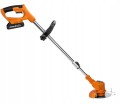 Podkaszarka akumulatorowa 2x 21V 3Ah kosa wykaszarka do trawy 11500 rpm
