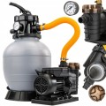 Pompa piaskowa do basenu filtrująca wydajna 10000 L/h manometr filtr IPX5