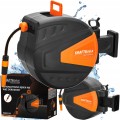 WĄŻ OGRODOWY 30M+2M 1/2" z automatycznym zwijaniem BĘBEN