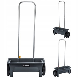 Siewnik ręczny regulowany 10 stopni szerokość 46cm 12L do nasion traw ogród