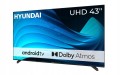 Telewizor HYUNDAI 43 LED 4K SMART Android TV WiFi Dolby Vision USB HDMI