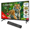 TV 32 cale telewizor MANTA tuner dekoder DVBT2 DVBC