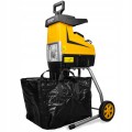 Rozdrabniacz rębak do gałęzi elektryczny 3800W 45mm 60L bieg wsteczny
