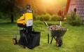 Rozdrabniacz rębak do gałęzi elektryczny 3800W 45mm 60L bieg wsteczny