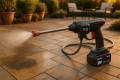 Myjka ciśnieniowa AKUMULATOROWA 260W 26 bar 2 akumulatory 21V wąż ssący 5m
