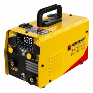 Spawarka inwertorowa migomat FCAW FLUX MMA TIG-LIFT 180A synergia 2x drut