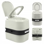 Toaleta turystyczna przenośna ze spłuczką mobilne WC 24L/20L