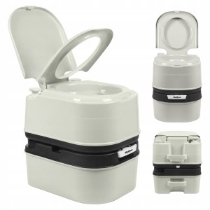 Toaleta turystyczna przenośna ze spłuczką mobilne WC 24L/20L