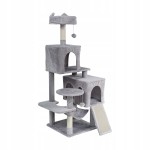 Drapak dla kota legowisko zabawka domek wieża budka wysoka 137 cm