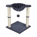 Drapak dla kota legowisko zabawka wieża szary