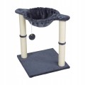 Drapak dla kota legowisko zabawka wieża szary