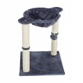 Drapak dla kota legowisko zabawka wieża szary