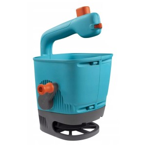 Siewnik ręczny rozrzutnik Gardena 1.8L 400cm nawozu trawy nasion rozsiewacz