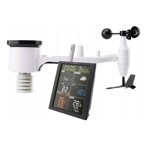 Stacja pogody profesjonalna prognoza pogodowa wiatr aplikacja Gogen