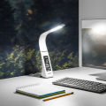 Lampa biurkowa LED ściemniacz zegar budzik termometr st.C