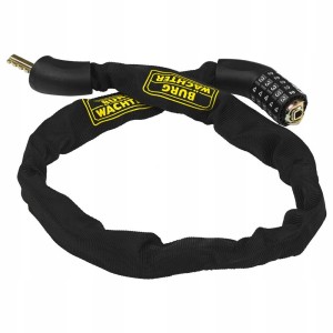 Zapięcie rowerowe łańcuch 90 cm zabezpieczenie do roweru zamek kodowy