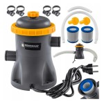 Pompa basenowa wody do basenu filtrująca 1250l/h IPX8 32mm wąż filtr