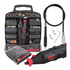 Szlifierka trzpieniowa frezarka 350W narzędzie wielofunkcyjne 300 elementów