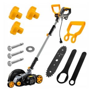 Krawędziarka elektryczna 1500 W 200 mm do usuwania chwastów mchu z kostki