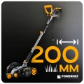 Krawędziarka elektryczna 1500 W 200 mm do usuwania chwastów mchu z kostki